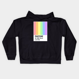 Pantone:Love Wins 28 -1969 Kids Hoodie